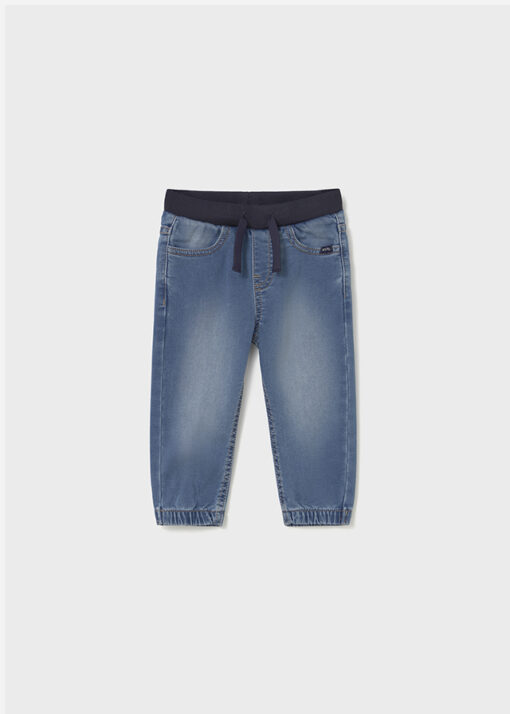 Mayoral Παντελονι soft denim jogger (#15-02508-095) - Image 2