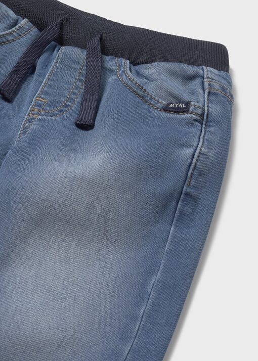 Mayoral Παντελονι soft denim jogger (#15-02508-095) - Image 4