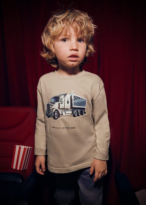 Mayoral Μπλουζα μακρυμανικη "truck" (#15-04085-020)