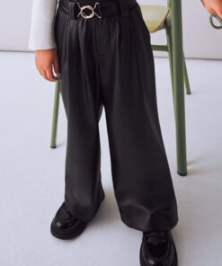 Alternative view of Mayoral Παντελονι μακρυ pu wide leg (#15-04574-070)