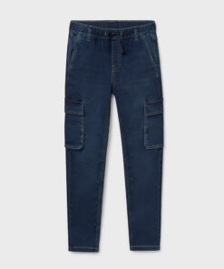 Alternative view of Mayoral Παντελονι soft denim jogger (#15-07560-027)