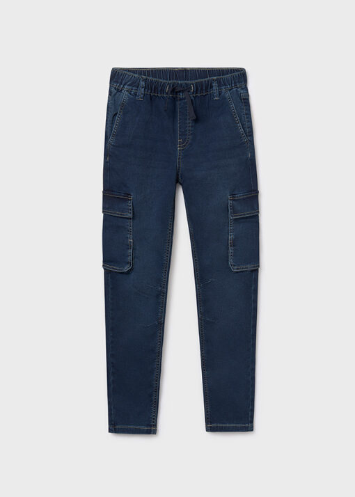 Mayoral Παντελονι soft denim jogger (#15-07560-027) - Image 2