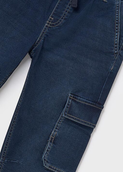 Mayoral Παντελονι soft denim jogger (#15-07560-027) - Image 4