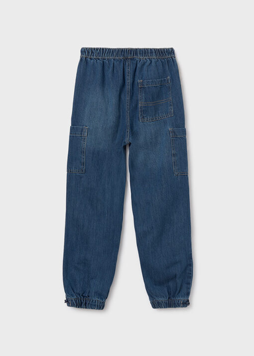 Mayoral Παντελονι denim cargo parachu (#15-07564-046) - Image 4