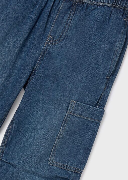 Mayoral Παντελονι denim cargo parachu (#15-07564-046) - Image 5