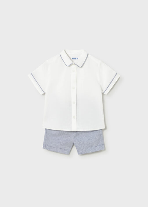 Mayoral Σετ βερμουδα λινη suiting (#26-01225-093) - Image 4
