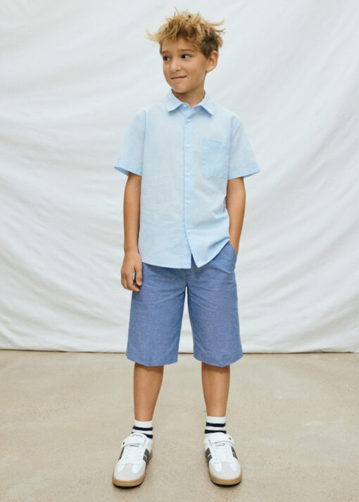 Mayoral Βερμουδα λινη suiting (#26-06214-016) - Image 6