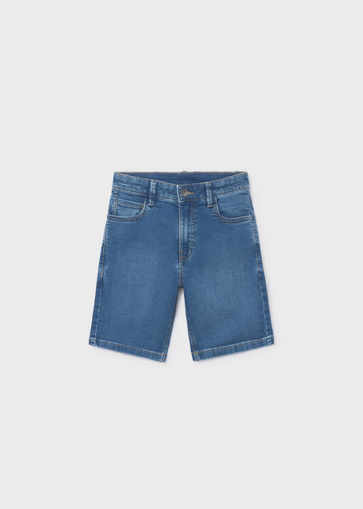 Mayoral Βερμουδα soft denim 5τσεπη (#26-06217-027)