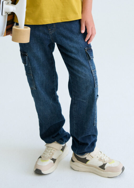 Mayoral Παντελονι denim jogger cargo (#26-06570-017) - Image 2