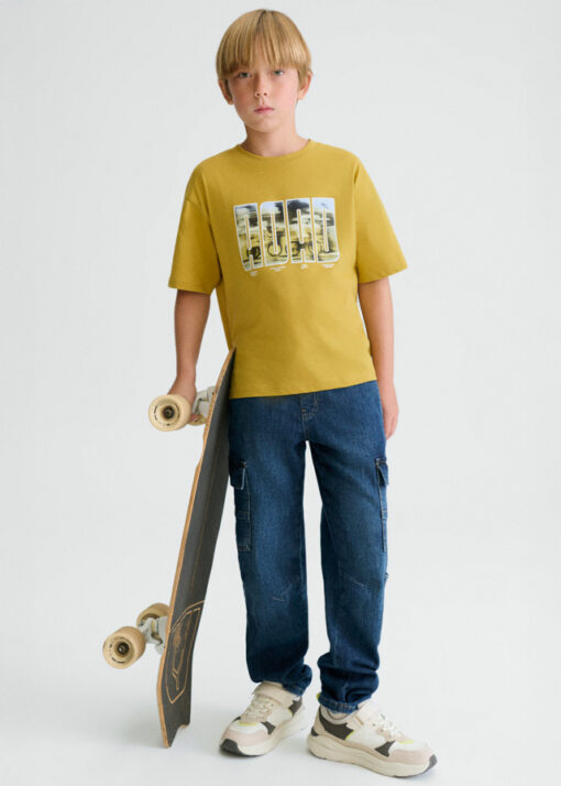 Mayoral Παντελονι denim jogger cargo (#26-06570-017)