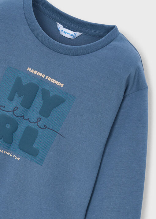Mayoral T-Shirt μακρυμανικο basic (#16-00173-087) - Image 3