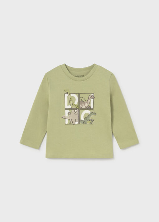 Mayoral T-Shirt μακρ/κο δεινοσαυροι (#16-02006-074)