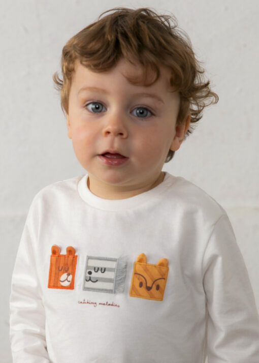 Mayoral T-Shirt μακρ/κο προσωπα (#16-02009-086)