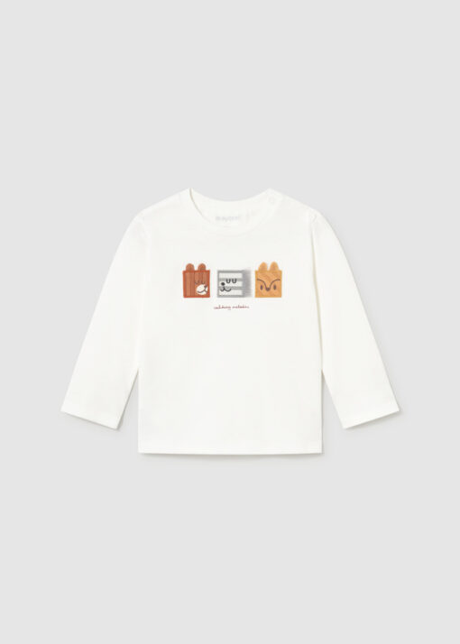 Mayoral T-Shirt μακρ/κο προσωπα (#16-02009-086) - Image 3
