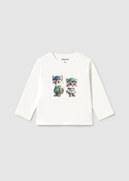Mayoral T-Shirt μακρ/κο φιλοι (#16-02013-010)