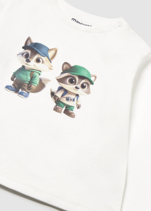 Mayoral T-Shirt μακρ/κο φιλοι (#16-02013-010) - Image 3