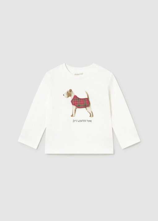 Mayoral T-Shirt μακρυμαν. απλικε play (#16-02019-026)