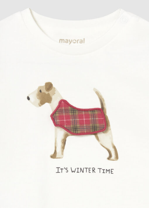 Mayoral T-Shirt μακρυμαν. απλικε play (#16-02019-026) - Image 3
