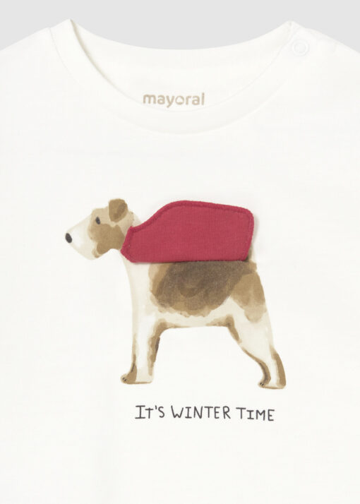 Mayoral T-Shirt μακρυμαν. απλικε play (#16-02019-026) - Image 4
