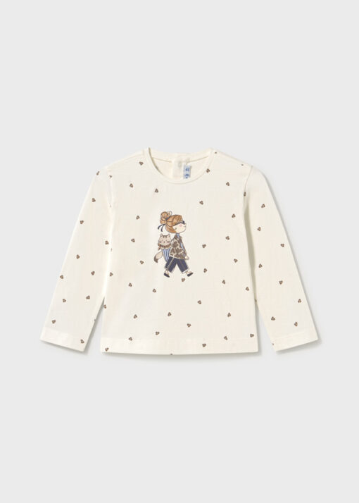 Mayoral T-Shirt μακρυμανικο με σταμπε (#16-02086-094) - Image 4