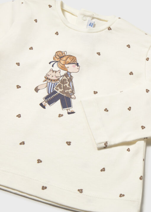 Mayoral T-Shirt μακρυμανικο με σταμπε (#16-02086-094) - Image 6