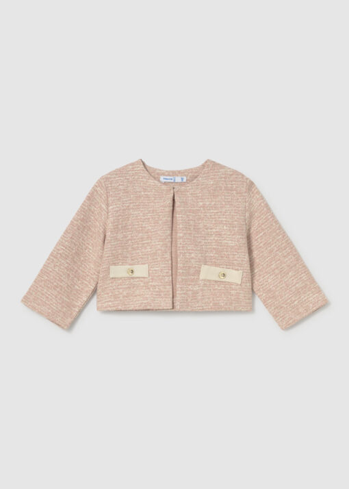 Mayoral Σετ φουστα πλεκτο tweed (#16-02954-029) - Image 3