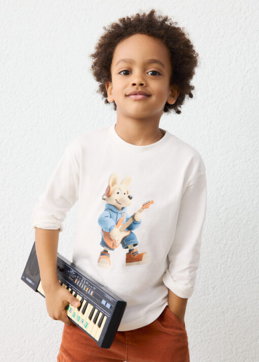 Mayoral T-Shirt μακρυμανικο ζωακι (#16-04017-086) - Image 2