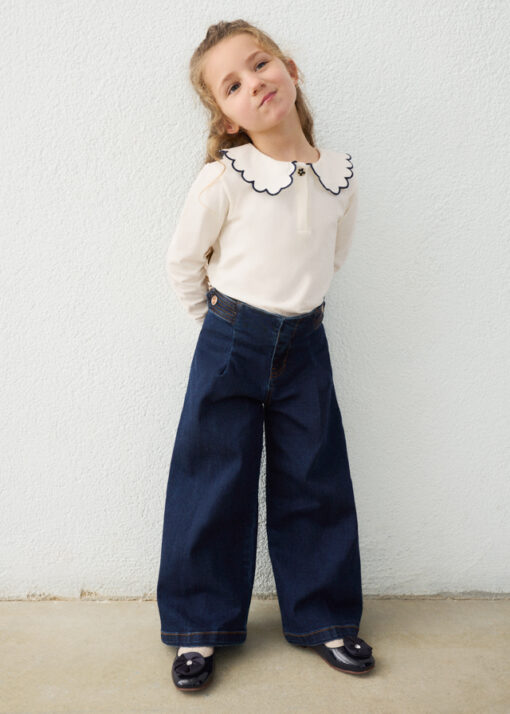 Mayoral Παντελονι τζιν wide leg (#16-04523-061) - Image 2