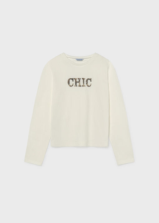 Mayoral T-Shirt μακρυμανικο chic (#16-07058-080) - Image 3