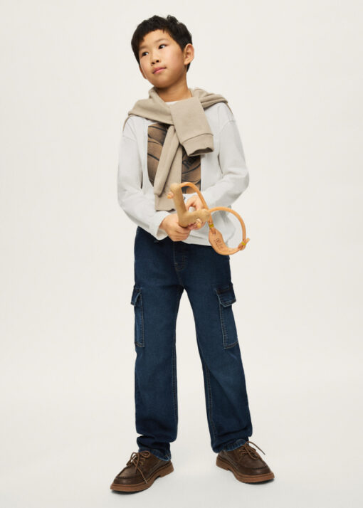 Mayoral Παντελονι soft denim jogger (#16-07506-089) - Image 3