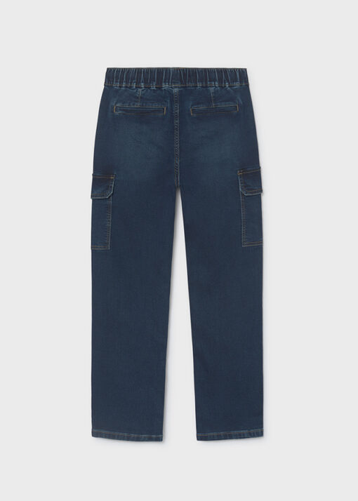 Mayoral Παντελονι soft denim jogger (#16-07506-089) - Image 5