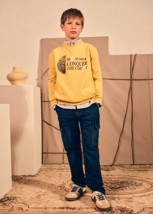 Mayoral Παντελονι soft denim jogger (#16-07506-089)