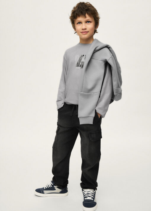 Mayoral Παντελονι soft denim jogger (#16-07506-089) - Image 8