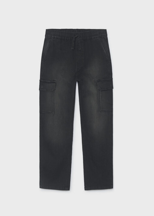 Mayoral Παντελονι soft denim jogger (#16-07506-089) - Image 9