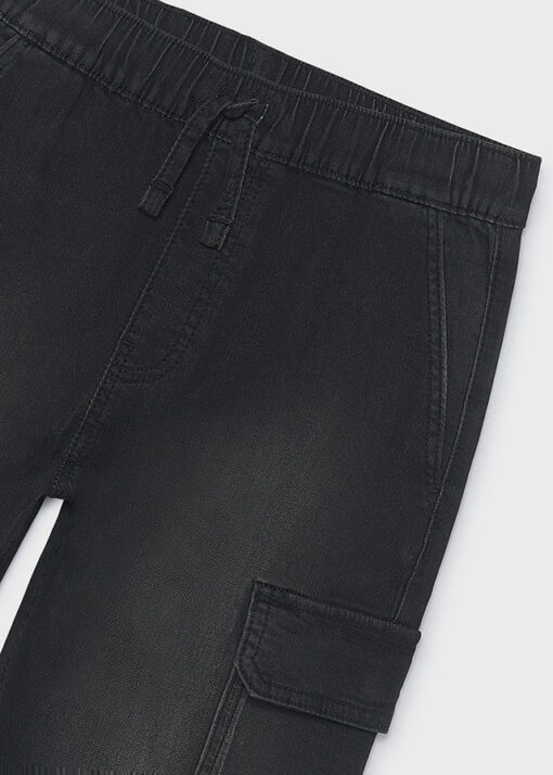 Mayoral Παντελονι soft denim jogger (#16-07506-089) - Image 11