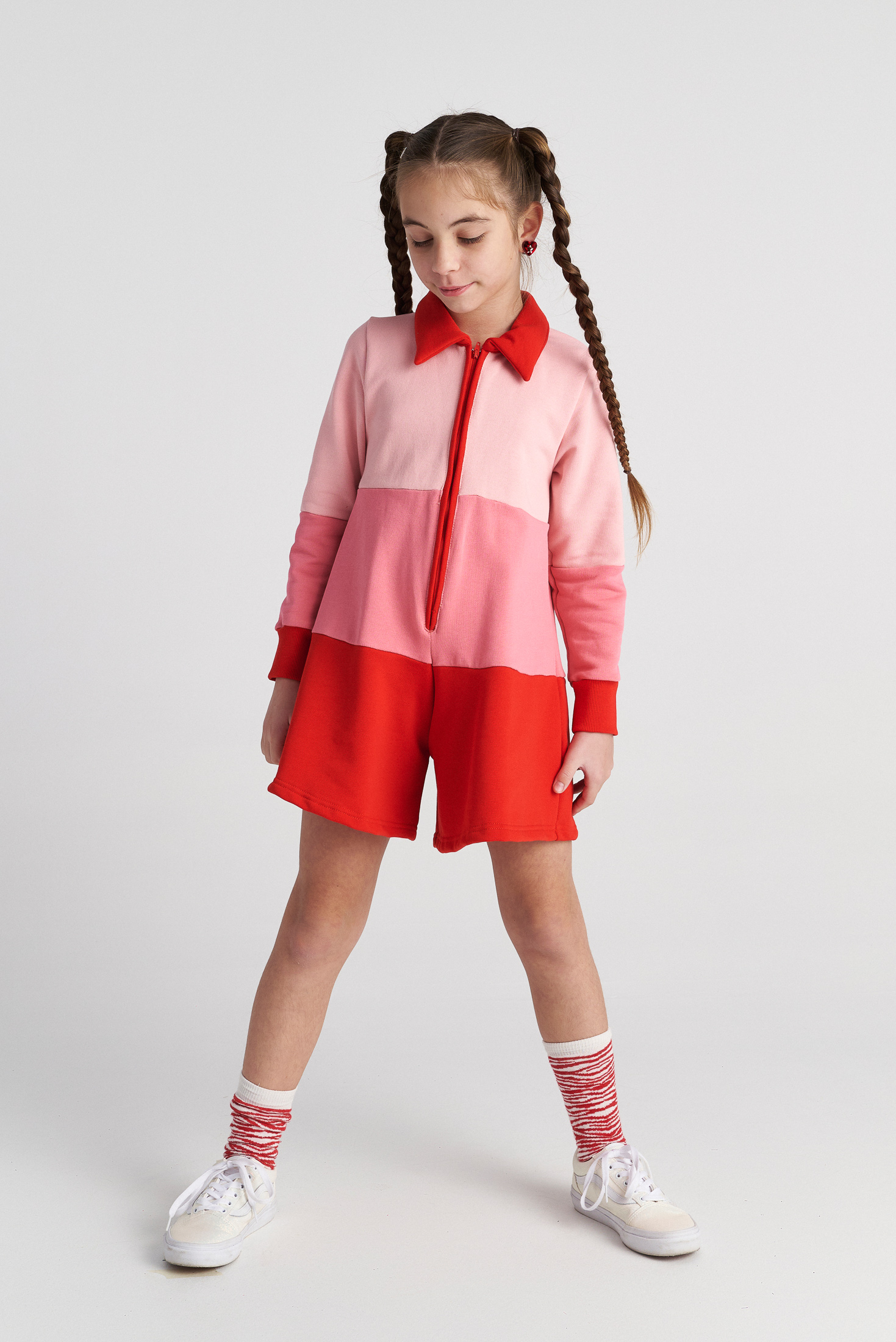 Two In A Castle - TC RASPBERRY PUFF TENNIS PLAYSUIT KID --- ΦΟΡΜΑ ΚΟΡΙΤΣΙ - T7519