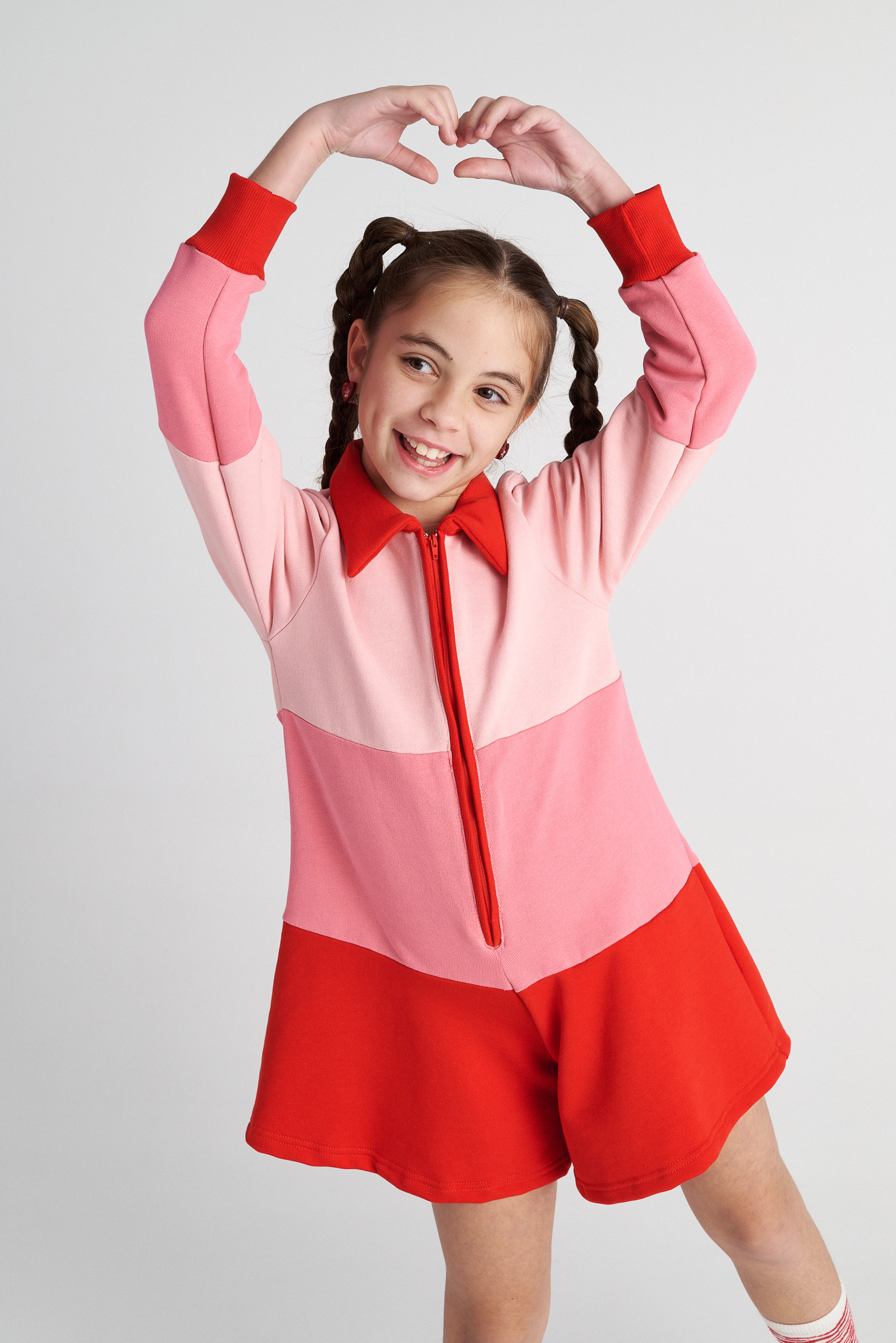 Two In A Castle - TC RASPBERRY PUFF TENNIS PLAYSUIT KID --- ΦΟΡΜΑ ΚΟΡΙΤΣΙ - T7519 - Image 3