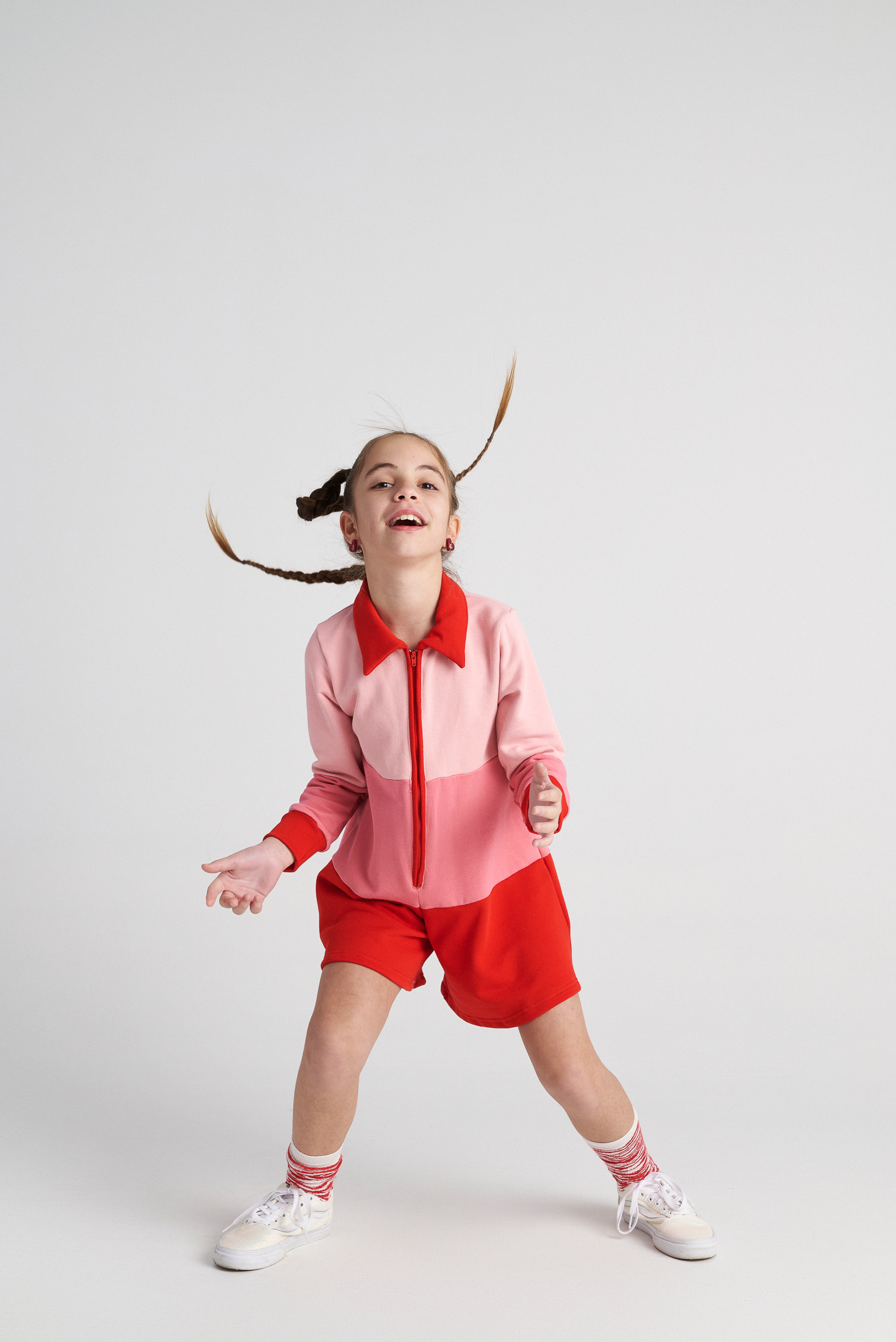 Two In A Castle - TC RASPBERRY PUFF TENNIS PLAYSUIT KID --- ΦΟΡΜΑ ΚΟΡΙΤΣΙ - T7519 - Image 4