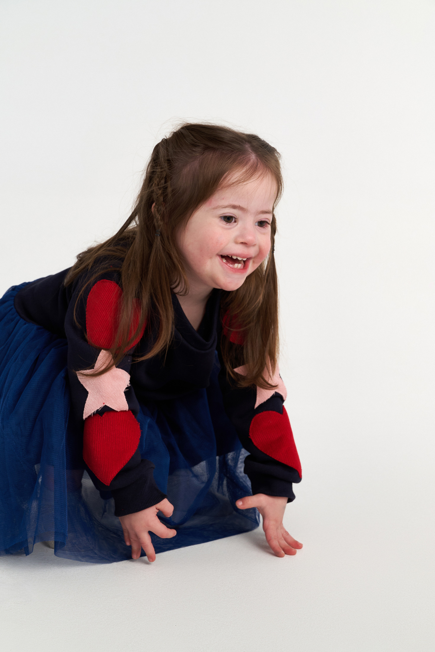 Two In A Castle - TC GALACTIC HEARTS TUTU SWEATER DRESS KID --- ΦΟΡΕΜΑ - T7526