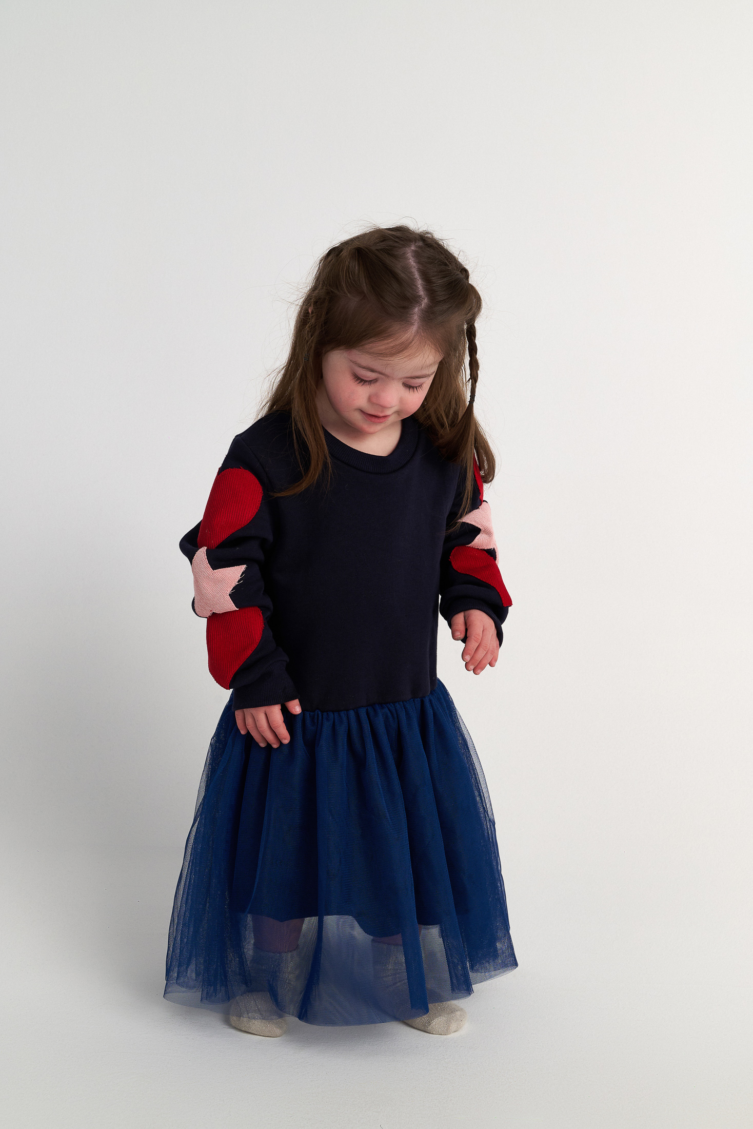Two In A Castle - TC GALACTIC HEARTS TUTU SWEATER DRESS KID --- ΦΟΡΕΜΑ - T7526 - Image 3