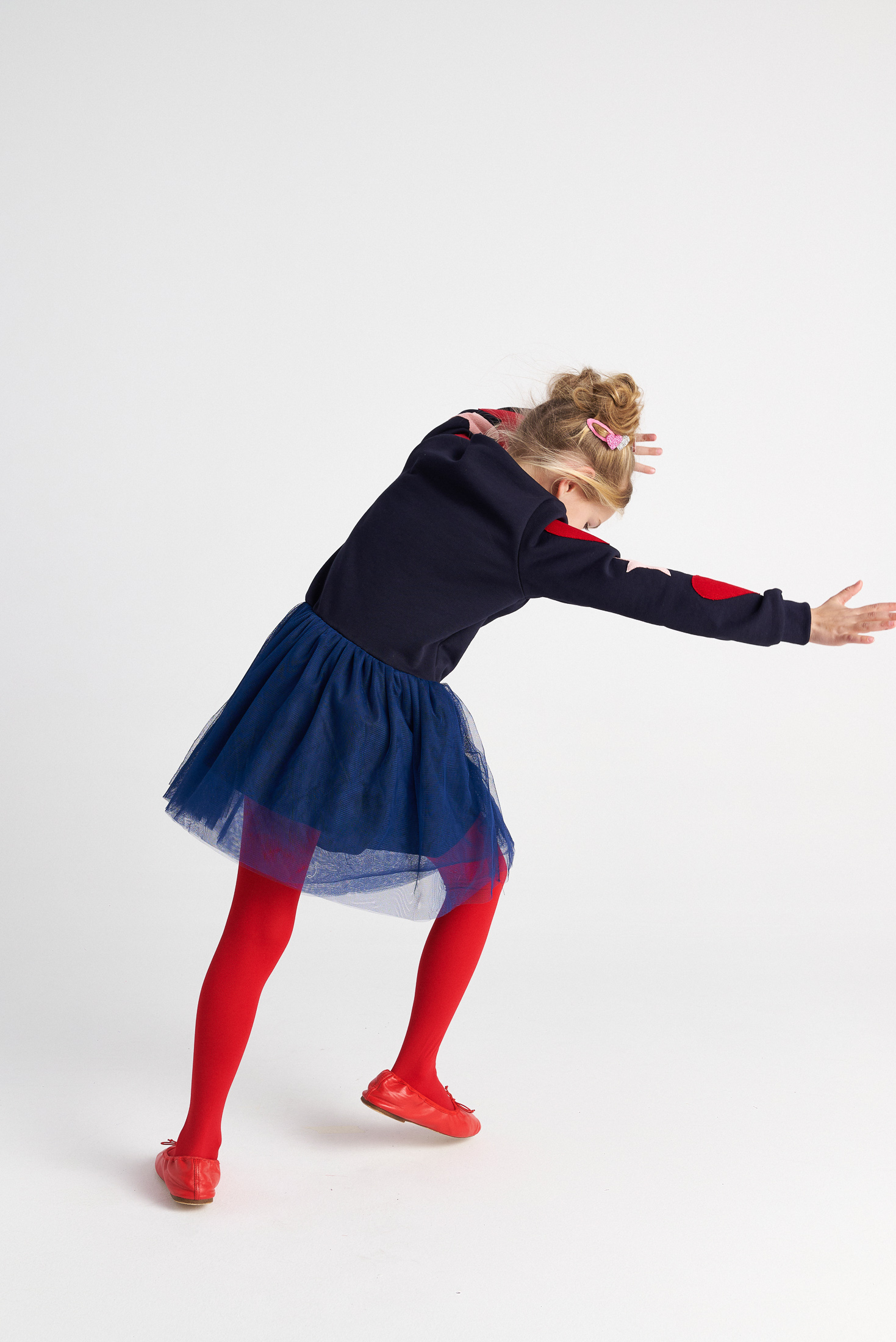 Two In A Castle - TC GALACTIC HEARTS TUTU SWEATER DRESS KID --- ΦΟΡΕΜΑ - T7526 - Image 5