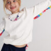 Two In A Castle - TC RAINBOW FRINGES SWEATER TOP KID+ --- ΜΠΛΟΥΖΑ ΚΟΡΙΤΣΙ Μ - T7565