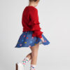 Two In A Castle - TC HEART CONFETTI ALLOVER HEARTS SKIRT KID --- ΦΟΥΣΤΑ-ΖΥΠ ΚΥΛΟΤ - T7574