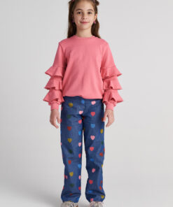 Two In A Castle - TC HEART CONFETTI ALLOVER HEARTS PANTS KID --- ΠΑΝΤ/ΝΙ ΤΖΗΝ-ΥΦ Κ - T7575